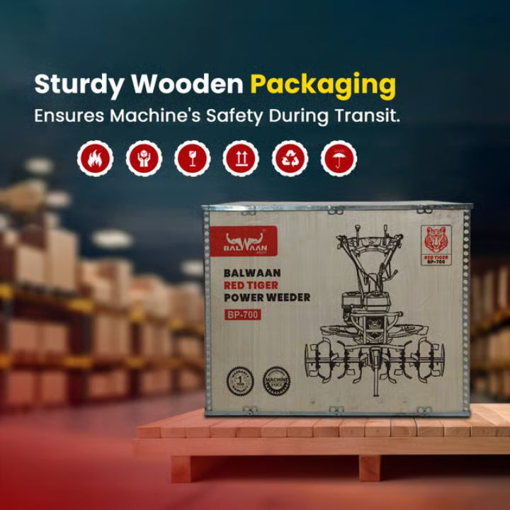 Balwaan BP 700 Power Weeder- Red Tiger (Petrol) – thumb